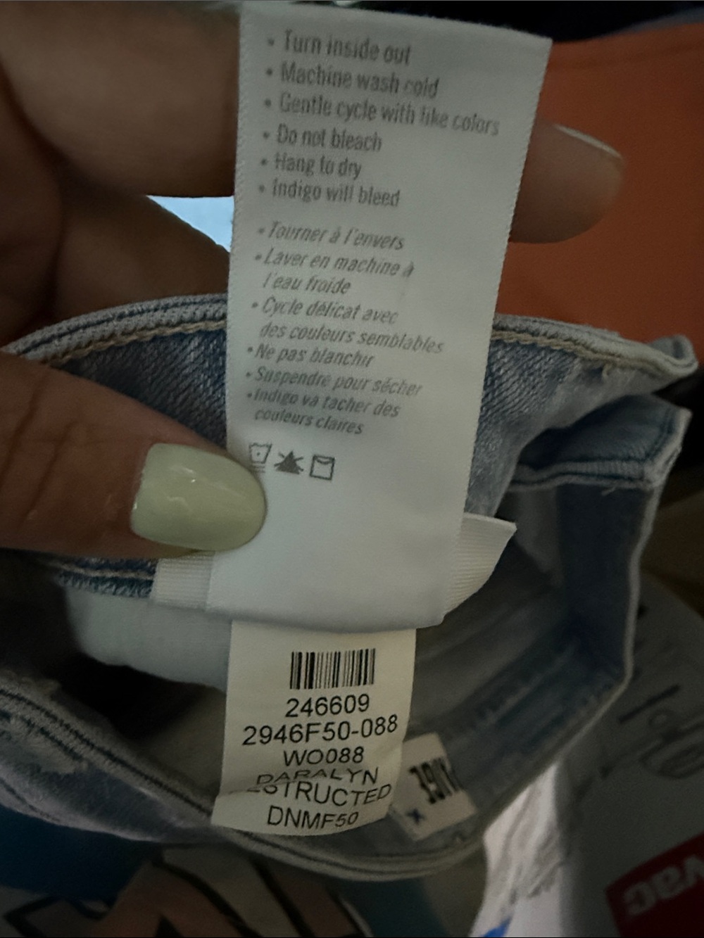 PAIGE Sky Blue Ankle Jeans for Women - Picture 11 of 11